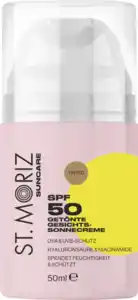 St. Moriz Getönte Gesichts-Sonnencreme LSF 50, 50 ml