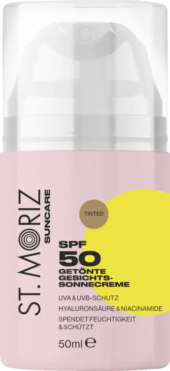 Bild 1 von St. Moriz Getönte Gesichts-Sonnencreme LSF 50, 50 ml
