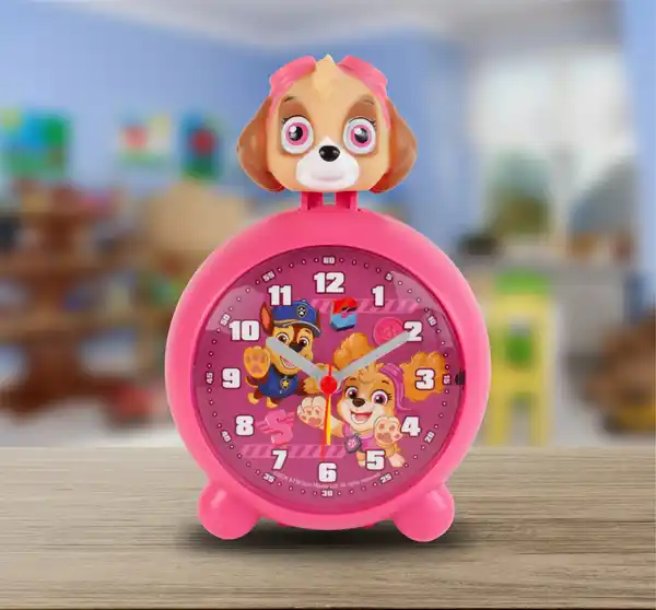 Bild 2 von Paw Patrol Analoger Kinderwecker Paw Patrol Skye
