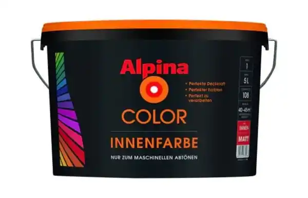 Bild 1 von Alpina Color Wandfarbe matt konservierungsmittelfrei - jetzt Farbton mischen