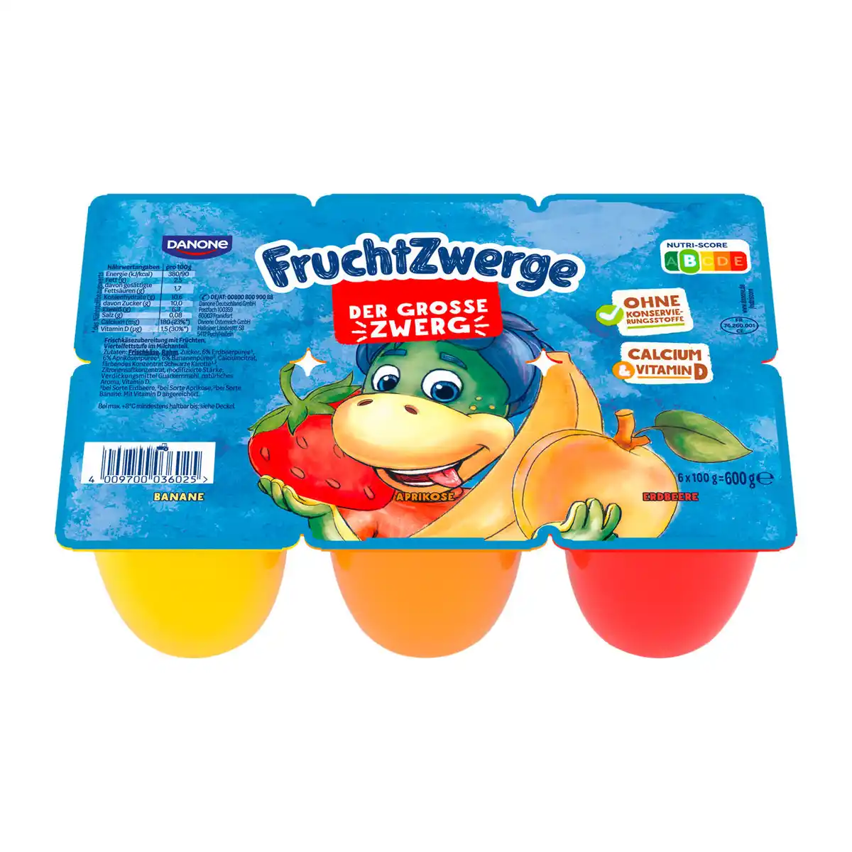 Bild 1 von DANONE Fruchtzwerge XXL
