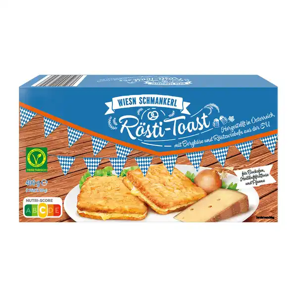 Bild 2 von WIESN SCHMANKERL Rösti-Toast
