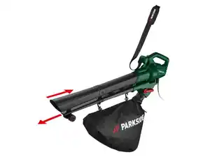 PARKSIDE® Elektro-Laubsauger/-bläser »PLS 2600 B2«, 3in1