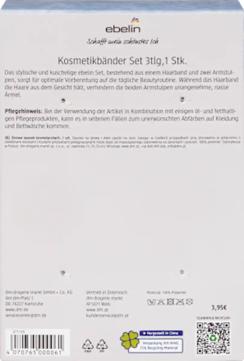Bild 4 von ebelin Kosmetikbänderset Seaside Balance 3tlg, 1 St