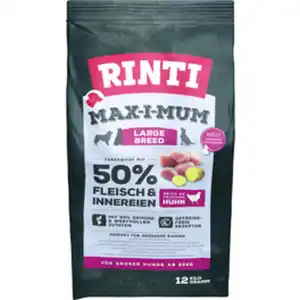 RINTI Hundetrockenfutter, »Max-i-Mum«, 12 kg, Huhn