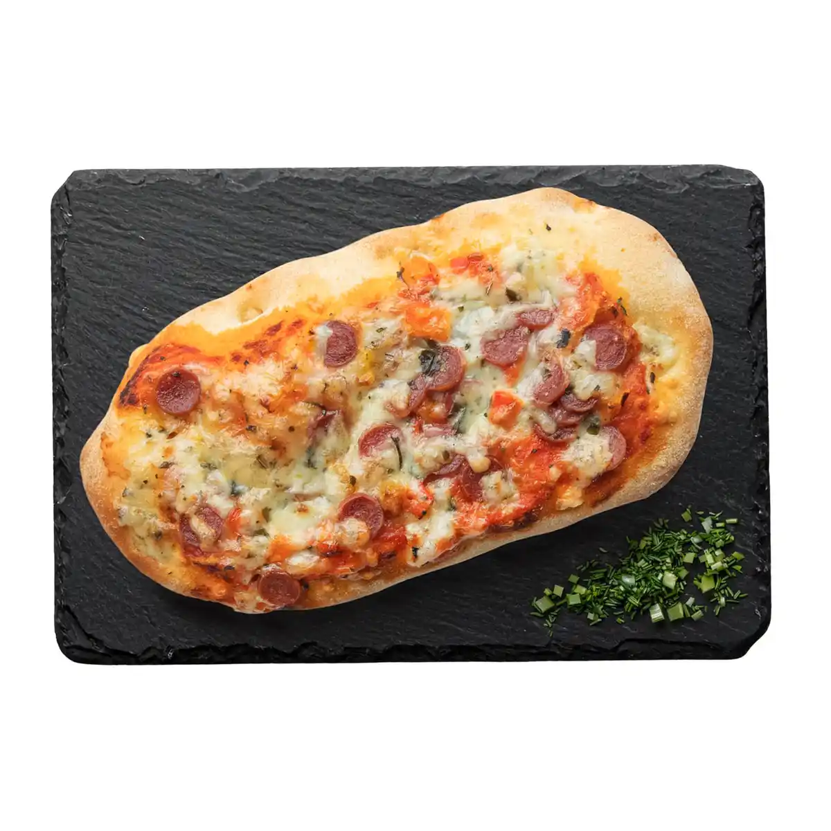Bild 1 von Holzofenpinsa Salami