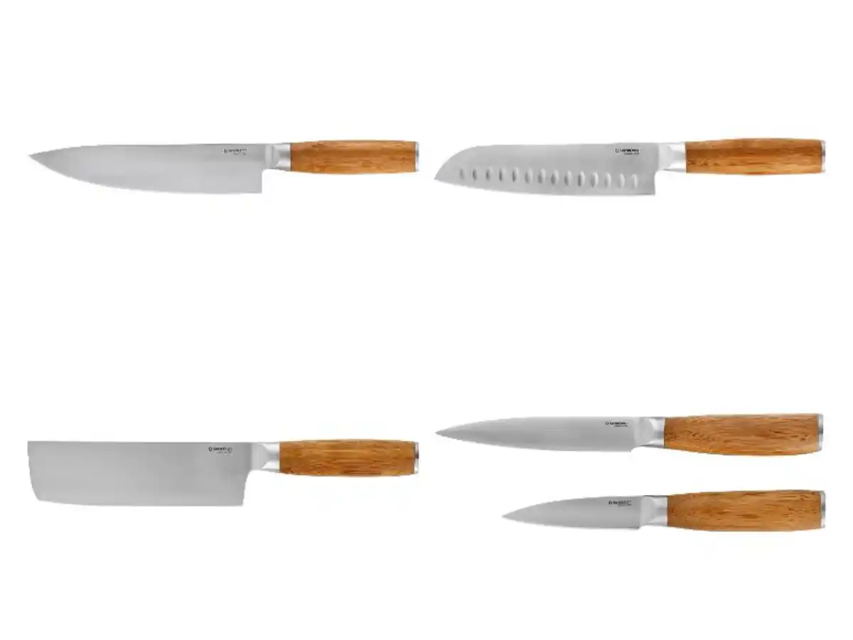 Bild 3 von SILVERCREST® Küchenmesser Holz-Griff