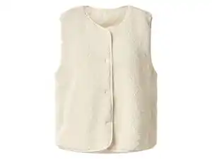ESMARA® Damen Weste in Felloptik