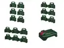 Bild 2 von PARKSIDE® Wandhalter-Set für Akkus / Wandhalter für Akku-Schrauber,  2 Steckpl
