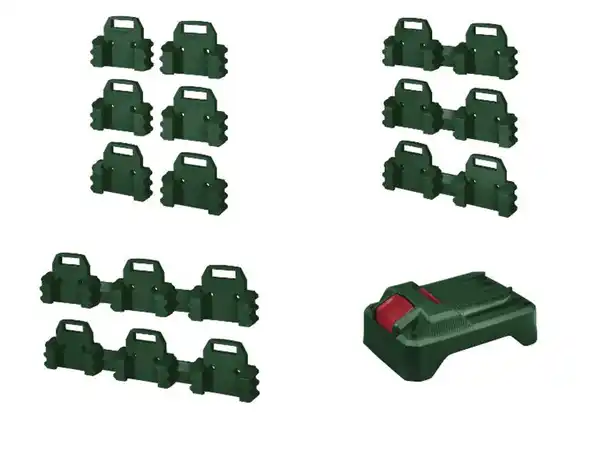 Bild 2 von PARKSIDE® Wandhalter-Set für Akkus / Wandhalter für Akku-Schrauber,  2 Steckpl