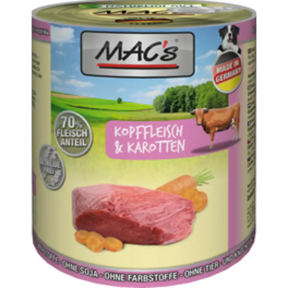 Bild 1 von MAC'S Hunde-Nassfutter »Adult«, 1 Dose