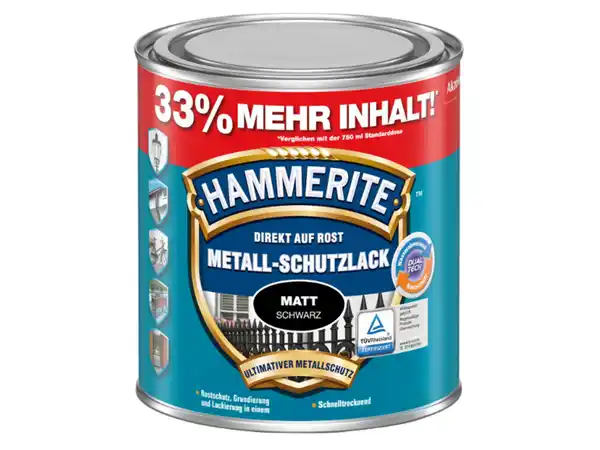 Bild 2 von HAMMERITE Metall-Schutzlack,  1 l