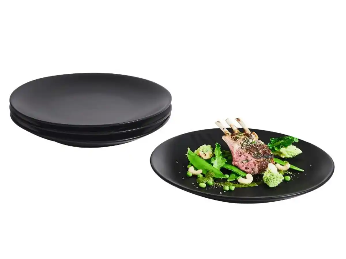 Bild 1 von SILVERCREST® Speiseteller- \ Suppenteller-Set, 4-teilig