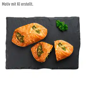 MEIN BESTES Spinat-Feta-Tasche