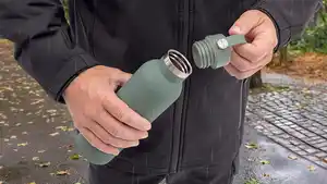 CROFTON Edelstahl-Trinkflasche