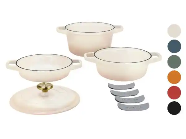 Bild 3 von SILVERCREST® Premium-Gusseisentopf-Set, Ø 23 cm (1,9 l / 2,9 l / 4,2 l)