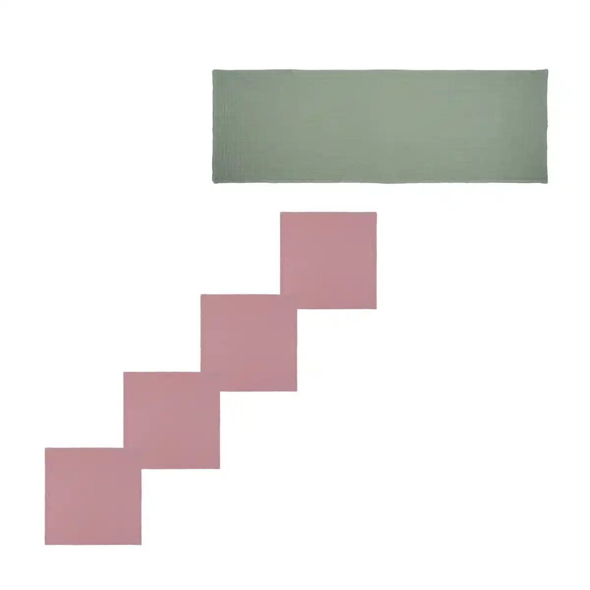 Bild 1 von HOME CREATION Musselin-Tischläufer / -Servietten
