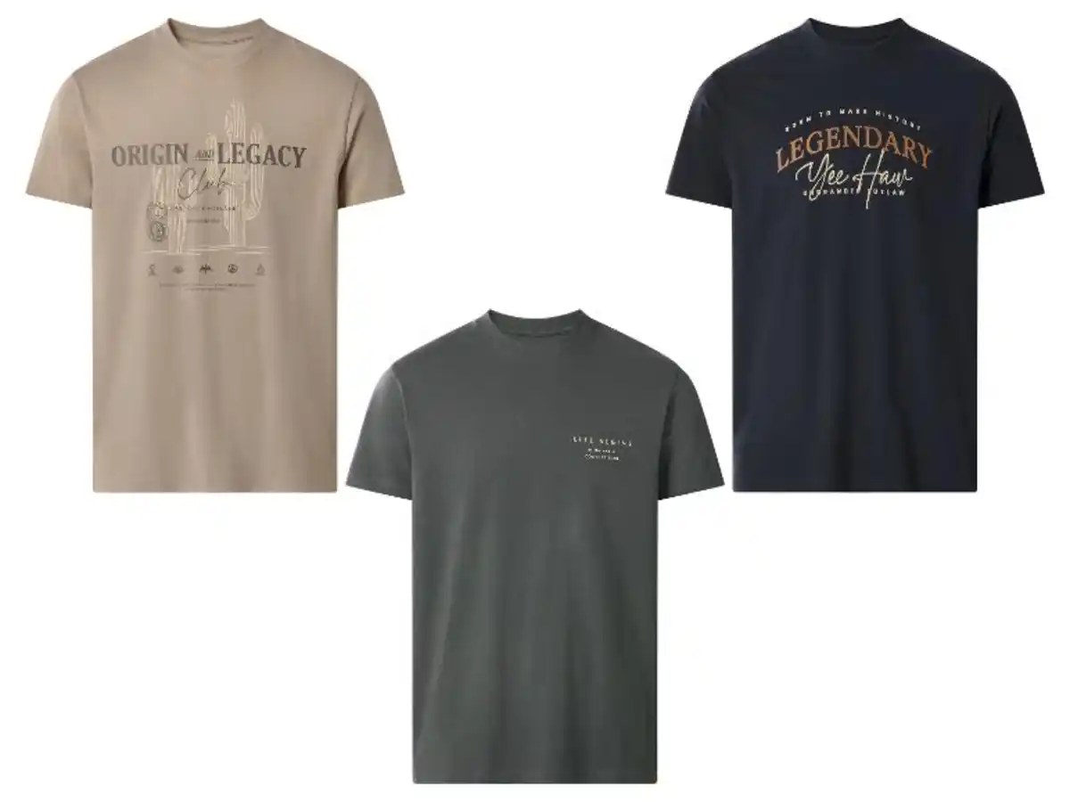 Bild 3 von ESMARA MEN Herren T-Shirt