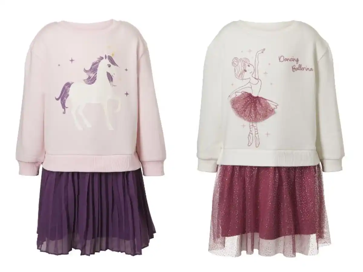 Bild 3 von LUPILU® Kinder Sweatkleid