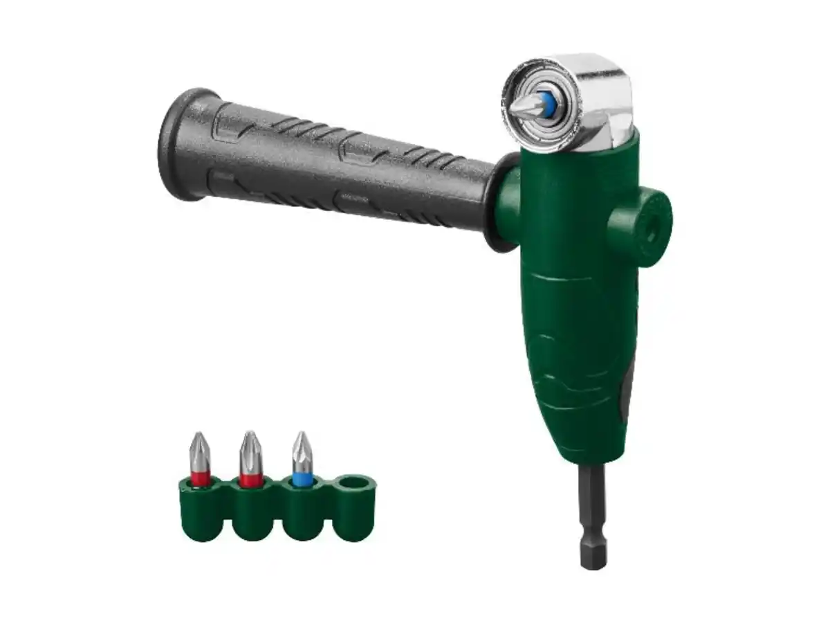 Bild 1 von PARKSIDE® Winkelbithalter / Impact-Bohrer-Set
