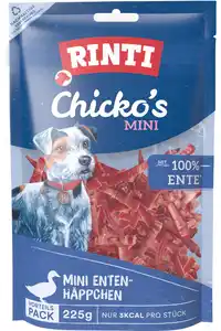 Rinti Chicko Mini Hundesnack Ente -Vorratspack 225 g