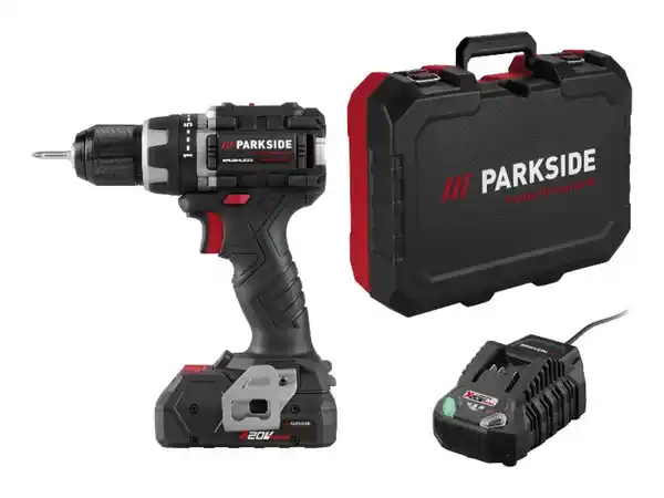 Bild 3 von PARKSIDE PERFORMANCE® 20 V Akku-Bohrschrauber »PABSP 20 Li C4«, mit Akku und Ladegerät