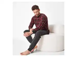 ESMARA MEN Herren Fleece-Pyjama