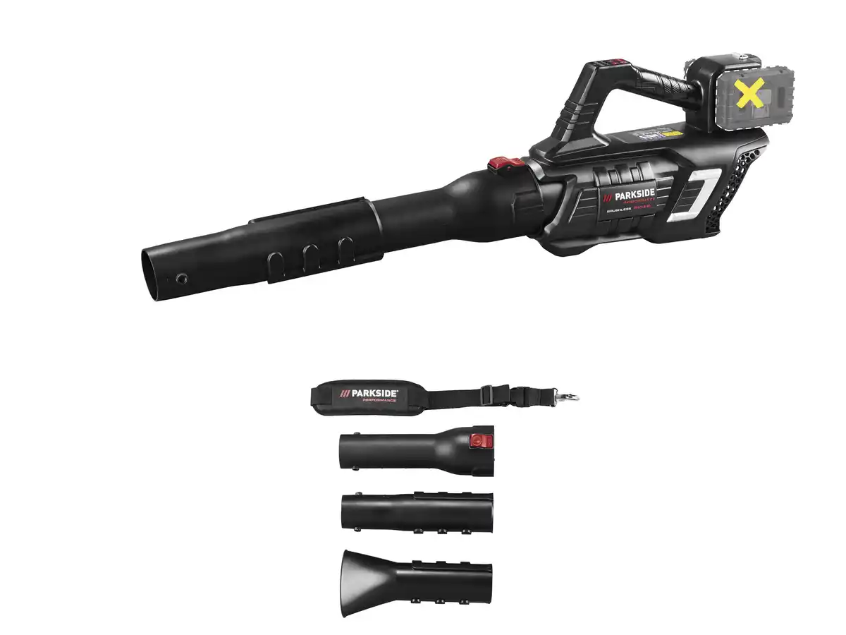 Bild 1 von PARKSIDE PERFORMANCE® 40 V Akku-Turbinenlaubbläser »PPATLB 40 A1« ohne Akkus - ohne Ladegerät
