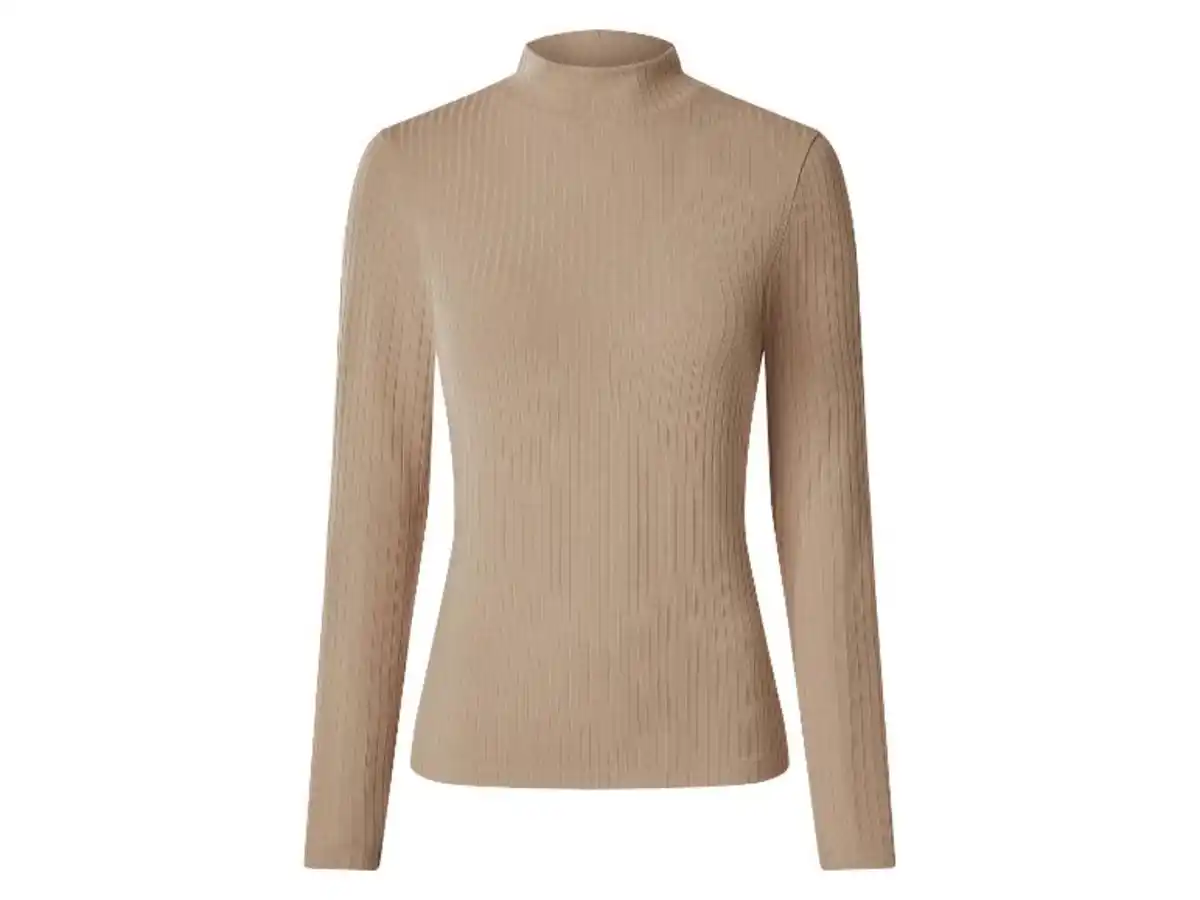 Bild 1 von ESMARA® Damen Gerippter Strickpullover
