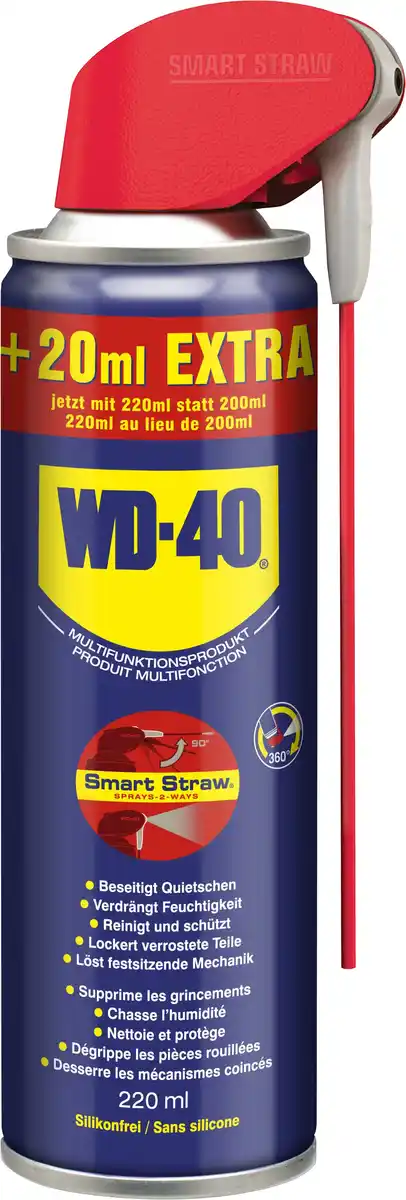 Bild 1 von WD40 Multifunktionsprodukt Smart Straw 200+20ml