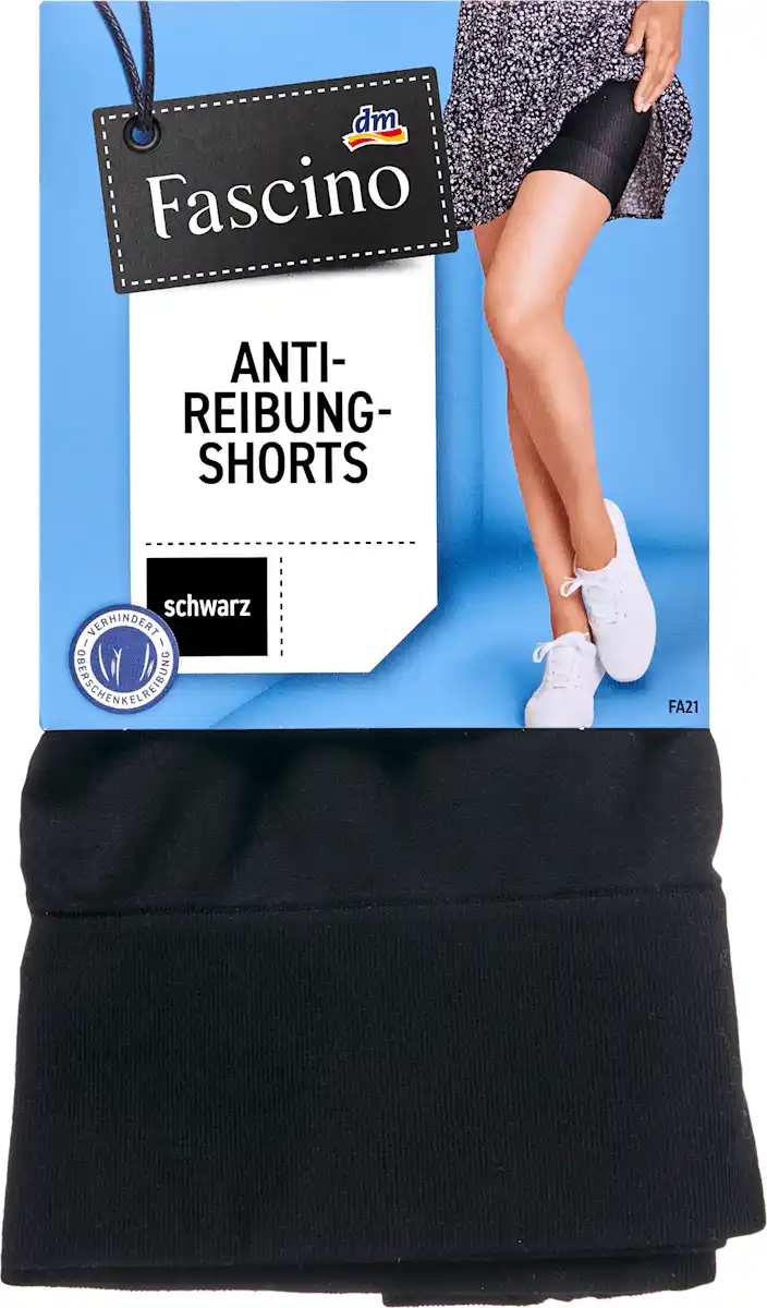 Bild 1 von Fascino Shorts Anti-Reibung schwarz Gr. 42/44, 1 St