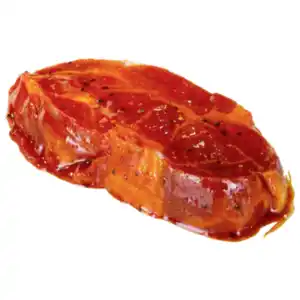 Deutsche marinierte Nackensteaks, Spieße
