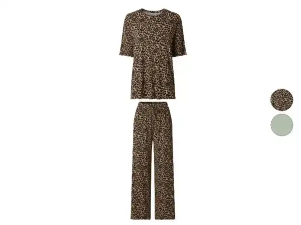 Bild 3 von ESMARA® Damen Gerippter Premium Pyjama