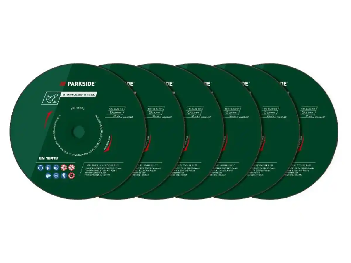 Bild 1 von PARKSIDE® Edelstahl-Trennscheiben-Set; Diamant-Trennscheibe