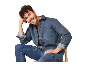 ESMARA MEN Herren Jeanshemd