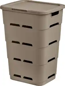 Tontarelli Wäschesammler Maya 45 L taupe