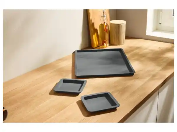 Bild 2 von SILVERCREST® Silikon-Riegelformen-Set / Silikon-Backmatten-Set, 3- bzw. 4-teilig,  6 Riegel
