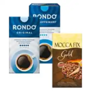 Rondo Original kräftiger Geschmack durch kandierte Bohnen oder Mocca Fix Gold