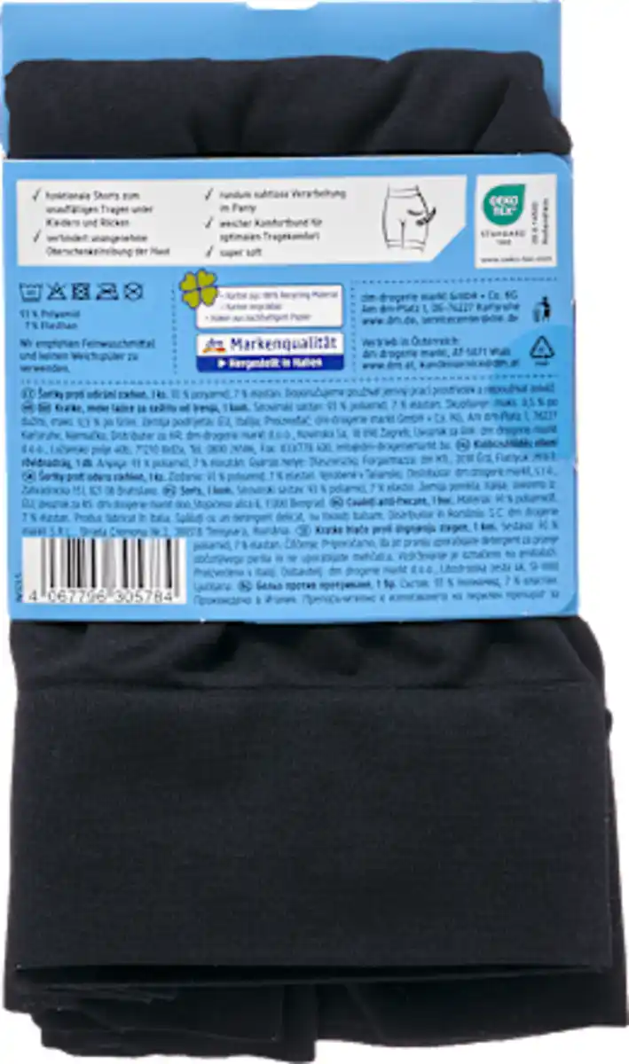 Bild 2 von Fascino Shorts Anti-Reibung schwarz Gr. 42/44, 1 St