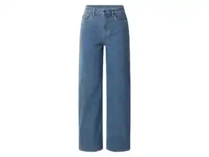 ESMARA® Damen Jeans, Wide Leg, hohe Leibhöhe