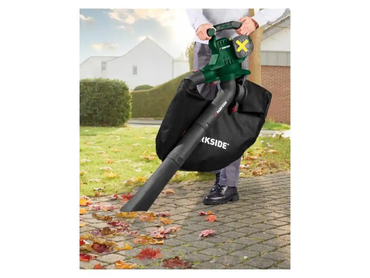Bild 2 von PARKSIDE® 40 V Akku-Laubsauger/-bläser »PLSA D3«, ohne Akkus – ohne Ladegerät