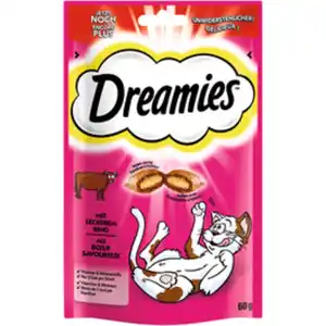 DREAMIES Katzensnack, 60 g, Rind