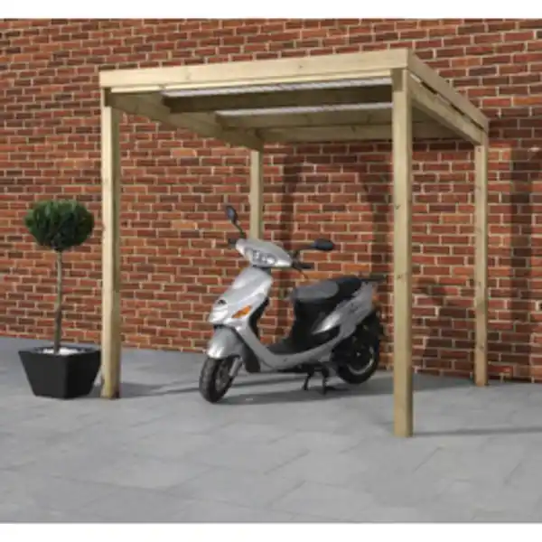Bild 2 von Mr. GARDENER Allzweckunterstand, BxLxH: 199 x 199 x 230 cm, Dach: Polyvinylchlorid (PVC)
