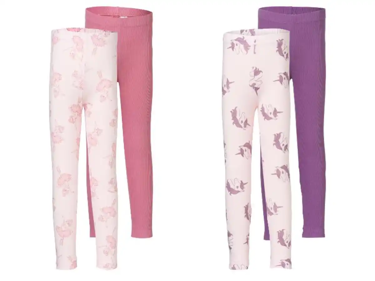 Bild 3 von LUPILU® Kinder Leggings, 2 Stück