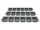 Bild 1 von SILVERCREST® Silikon-Riegelformen-Set / Silikon-Backmatten-Set, 3- bzw. 4-teilig,  6 Riegel