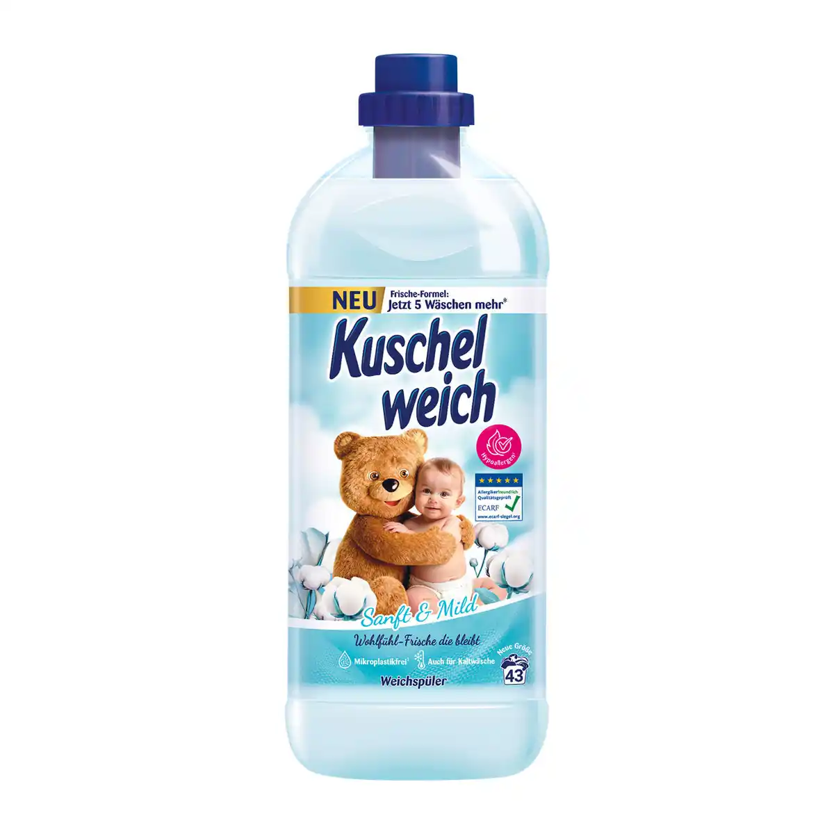 Bild 1 von KUSCHELWEICH Weichspüler sanft & mild