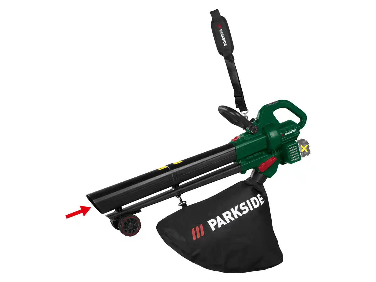 Bild 1 von PARKSIDE® 40 V Akku-Laubsauger/-bläser »PALSB A1« ohne Akkus – ohne Ladegerät