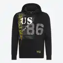 Bild 2 von Uncle Sam Herren-Sweatshirt mit Kapuze