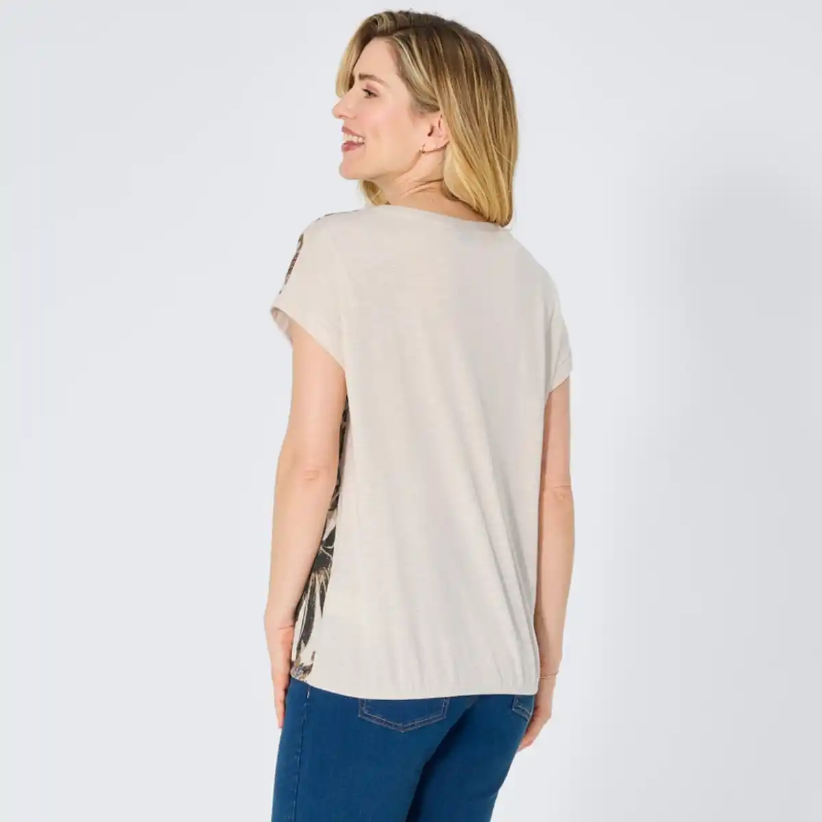 Bild 4 von Damen-T-Shirt mit Modal