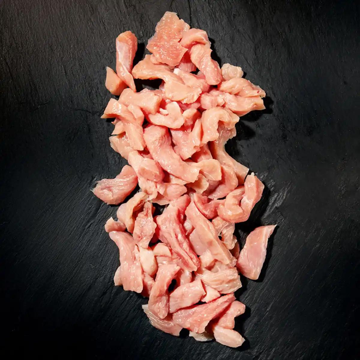 Bild 1 von Gut Langenhof Hähnchen Oberkeulen Geschnetzeltes XXL
